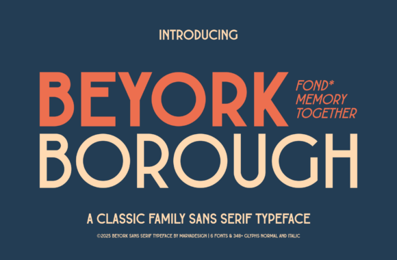 Beyork Typeface Review: A Premium Sans Serif for Modern Campaigns