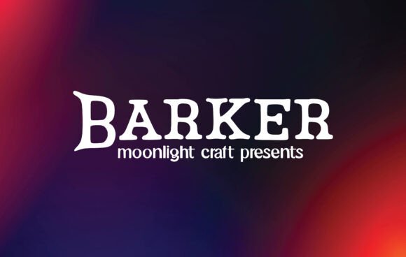 Bring Your Creations to Life with the Barker Font