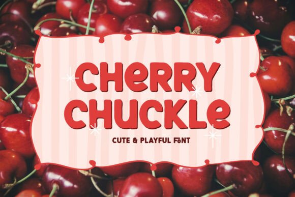 Cherry Chuckle Font: A Playful Typeface for Editorial Design