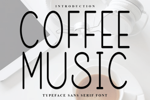 Coffee Music Typeface Review: A Festive Display Font for Holiday Brands