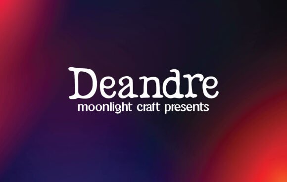 Deandre: The Sans Serif Typeface for Sharper Campaign Visuals