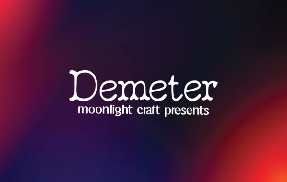 Demeter Typeface: Elevating Brand and Campaign Design