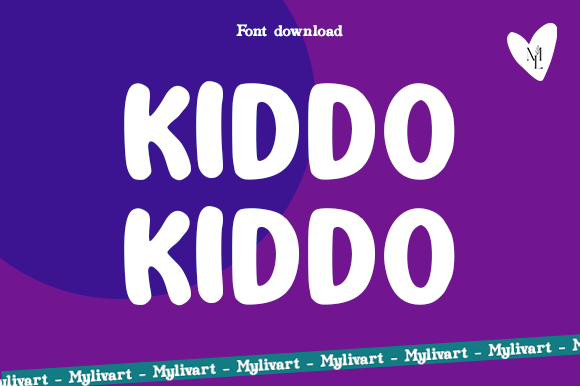 Kiddo Kiddo Font: A Cheerful Typeface for Kids’ Crafts and More