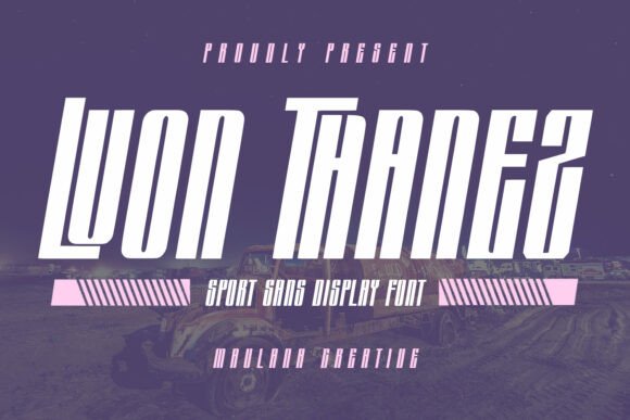 Luon Thanez: A Bold Sans Serif Typeface for High-Impact Web Design