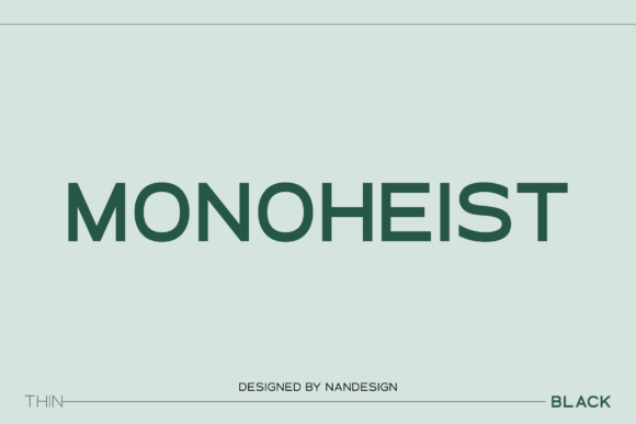 Monoheist Font Review: Elevating Campaign Visuals with Modern Sans Serif Design