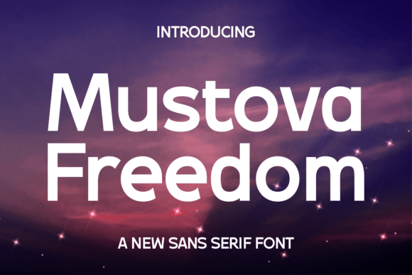 Mustova Freedom: A Modern Sans Serif for Clean Brand Identity