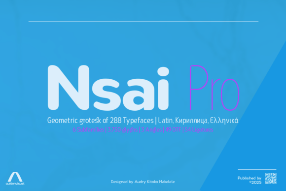 Nsai Pro Rounded Condensed: The Typeface for Polished Brand Identity