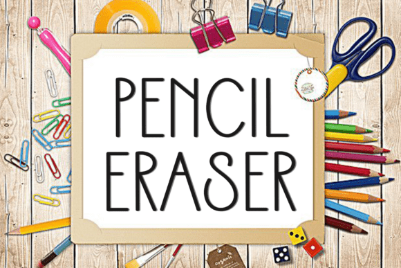 Pencil Eraser: The Festive Typeface for Scroll-Stopping Holiday Campaigns