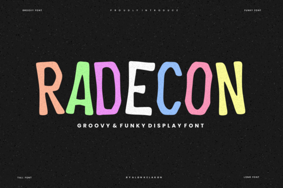 Radecon: The Bold Sans Serif Typeface for Handmade Branding