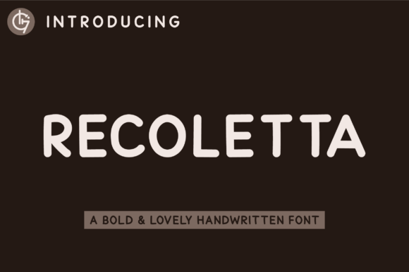 Recoletta: A Quirky All-Caps Typeface for Bold Brand Identity