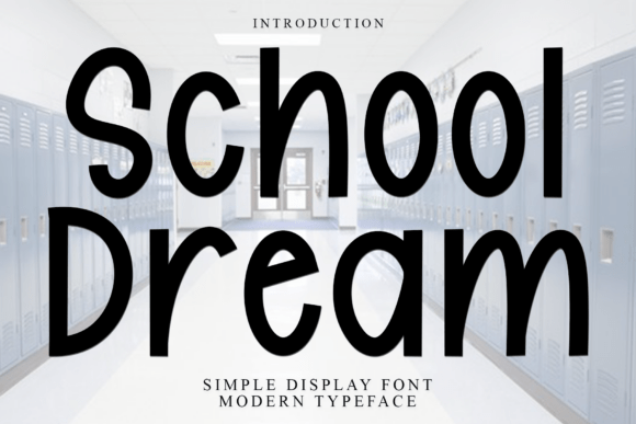 School Dream Typeface: A Web Designer’s Holiday Layout Test