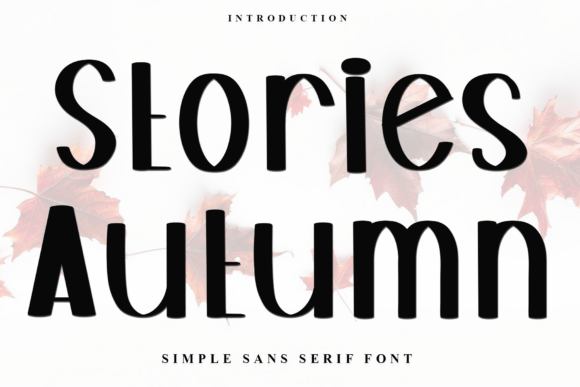 Stories Autumn: The Festive Typeface for Scroll-Stopping Holiday Campaigns