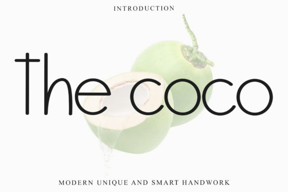 The Coco Typeface: Elevating Handmade Brand Identity