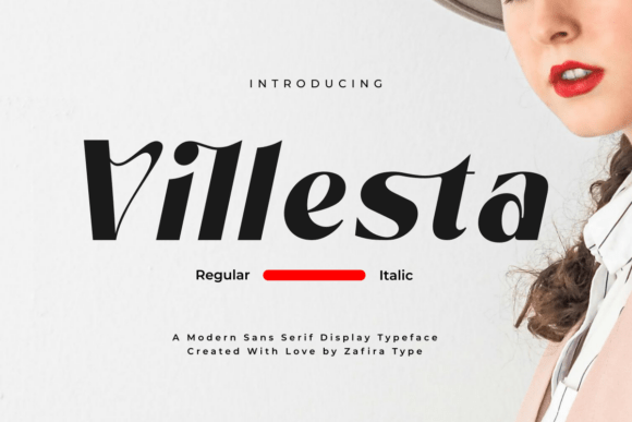 Villesta: A Minimalist Sans Serif for Clean Campaign Design